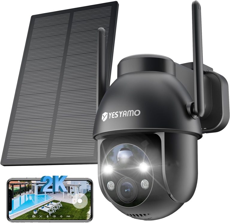 Avis YESYAMO 2K Camera Surveillance WiFi Exterieure