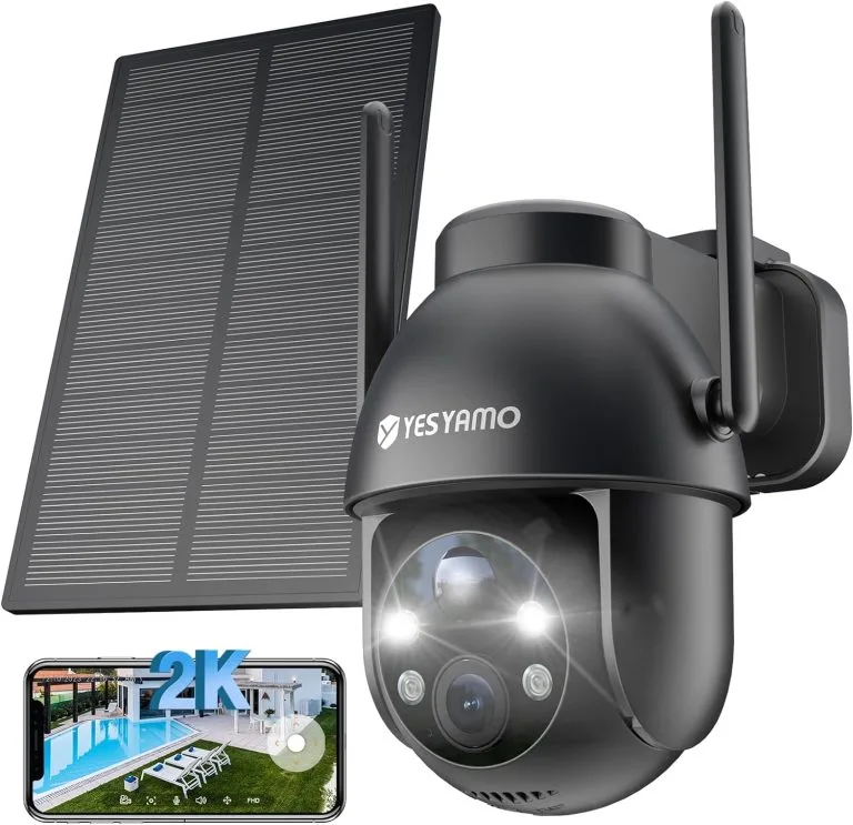 Avis YESYAMO 2K Camera Surveillance WiFi Exterieure