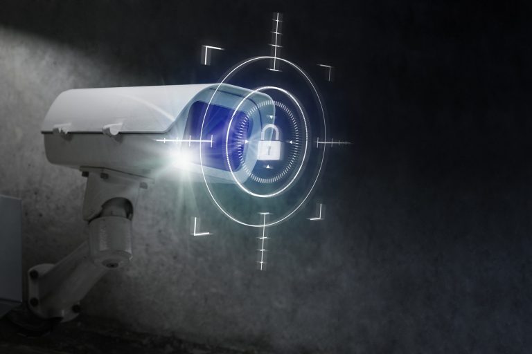 Caméra surveillance enregistre