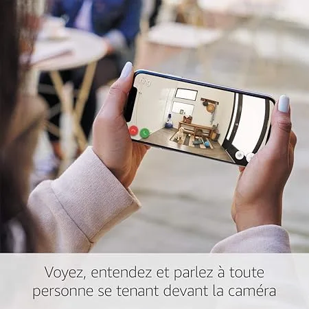Avis Caméra extérieur Ring bidirectionnel smartphone