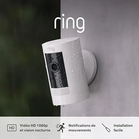 Avis Caméra extérieur Ring bidirectionnel