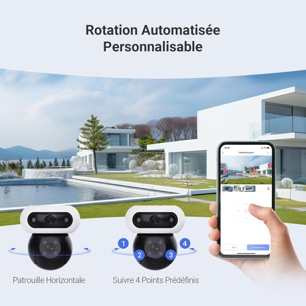 Avis caméra EZVIZ C90 dual - Avis caméra